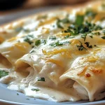 White Chicken Enchiladas