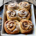 Apple Butter Cinnamon Rolls
