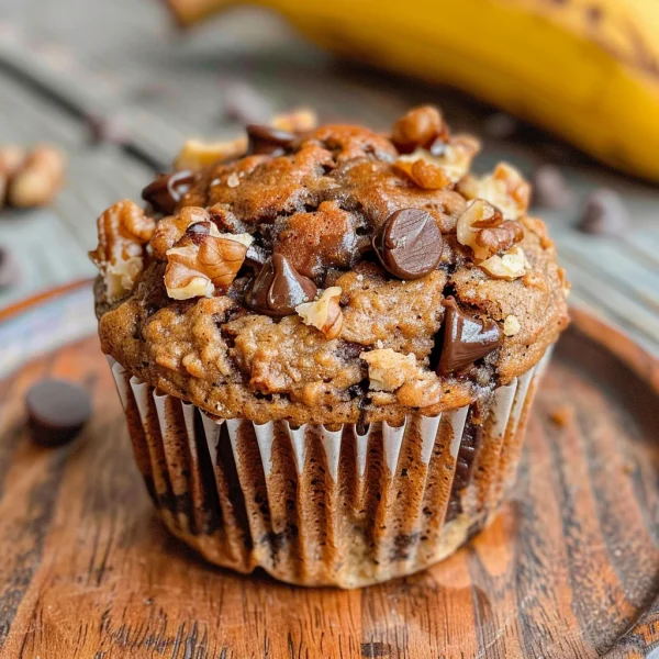 Banana Chocolate Chip Muffins