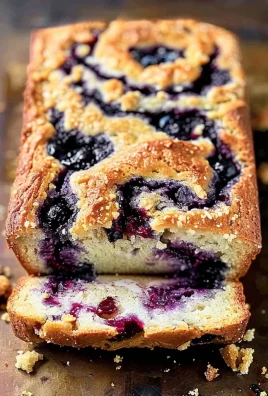 Blueberry Pie Quick Bread