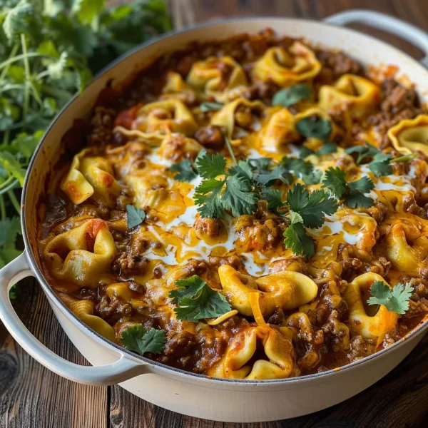 Cheesy Beef Enchiladas Tortellini: A Delicious Twist on Classic Comfort Food
