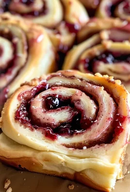 Cherry Cinnamon Rolls with Homemade Filling