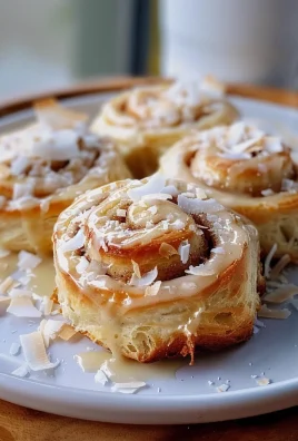 Coconut Cream Cinnamon Rolls