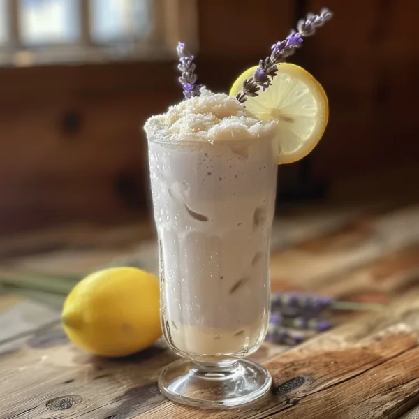 Coconut Lavender Lemonade Mocktail