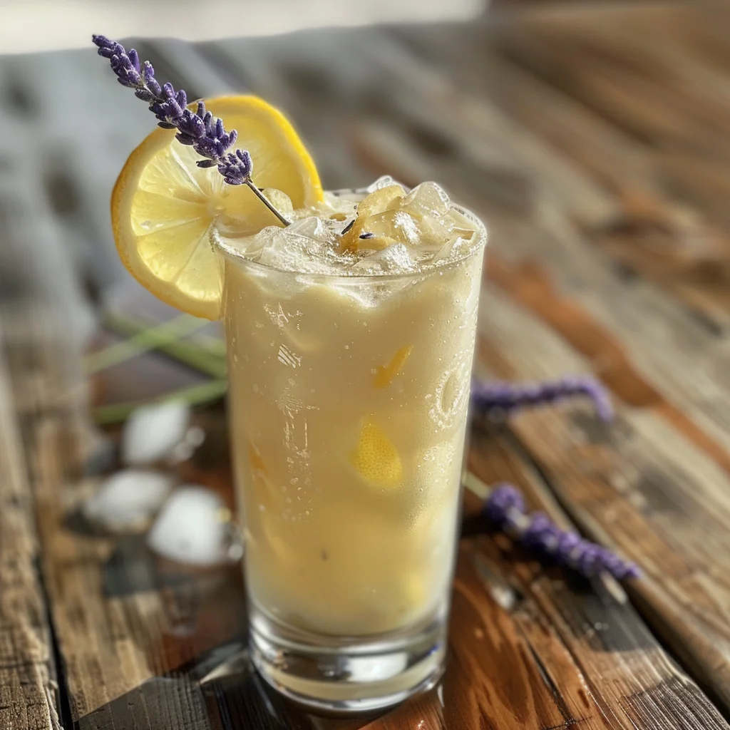 Coconut Lavender Lemonade Mocktail image 2