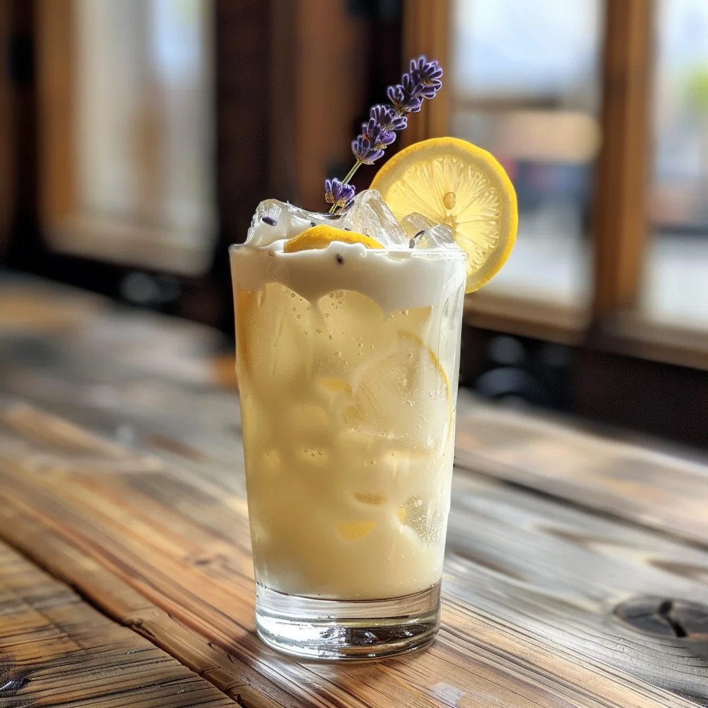 Coconut Lavender Lemonade Mocktail image 3