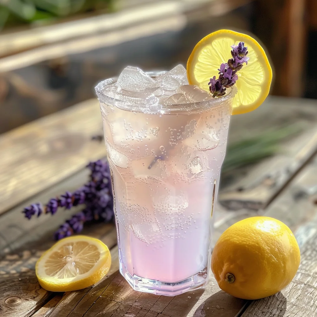 Coconut Lavender Lemonade Mocktail image 4
