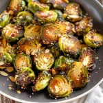 Crispy Air Fryer Brussels Sprouts (Keto, Low Carb)