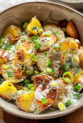 Crispy Smashed Potato Salad