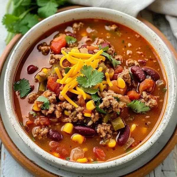 Crock Pot Taco Rice Soup Recipe