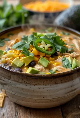 Crockpot Mexican Street Corn & Chicken Chowder