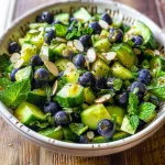 Cucumber Blueberry Salad