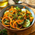 Cucumber Carrot Salad