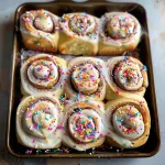 Funfetti Cinnamon Rolls
