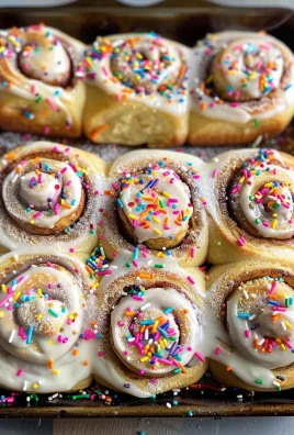 Funfetti Cinnamon Rolls