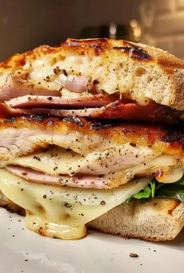 Grilled Chicken Cordon Bleu Sandwich