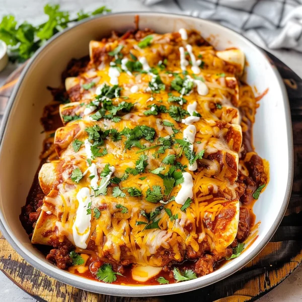 Ground Beef Enchiladas