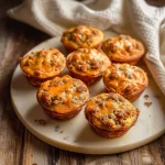 High-Protein Pancake Sausage Mini Muffins