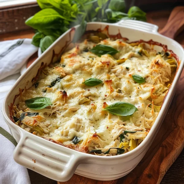 High-Protein Spinach and Artichoke Chicken Casserole: An Incredible Ultimate Meal