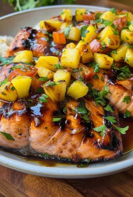 Honey Pineapple Salmon