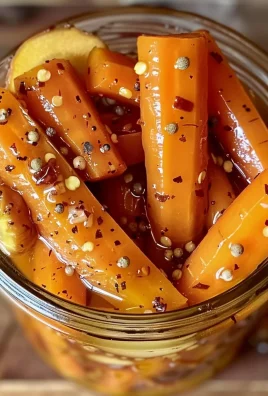 Hot Honey Pickled Carrots: A Sweet and Spicy Delight!
