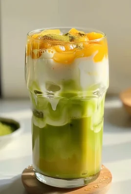 Iced Mango Matcha Latte Recipe for a Refreshing Summer Drink