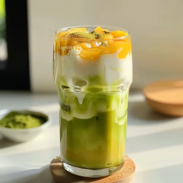 Iced Mango Matcha Latte Recipe for a Refreshing Summer Drink