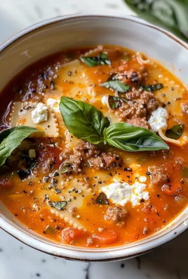 Keto Lasagna Soup Recipe