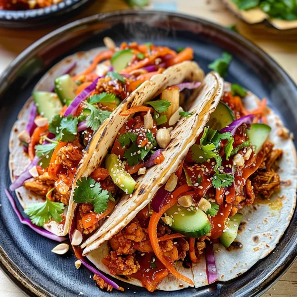 Korean Chicken Tacos Recipe