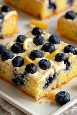 Lemon Blueberry Sheet Cake