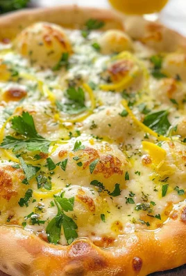 Lemon Pizza with Fresh Herbs