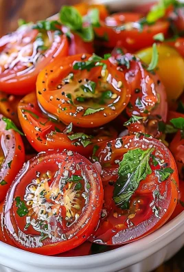 Marinated Tomatoes: A Delicious Recipe for Flavorful Summer Salads