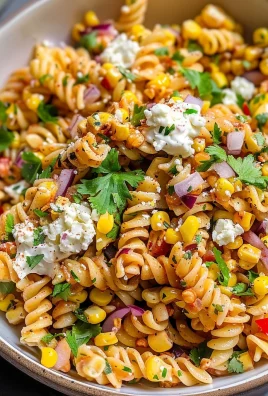 Mexican Street Corn Pasta Salad Recipe