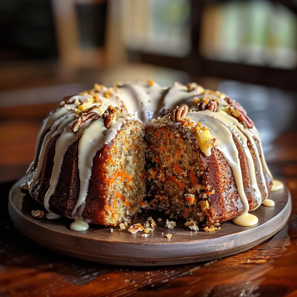 Moist Carrot Bundt Cake image 3