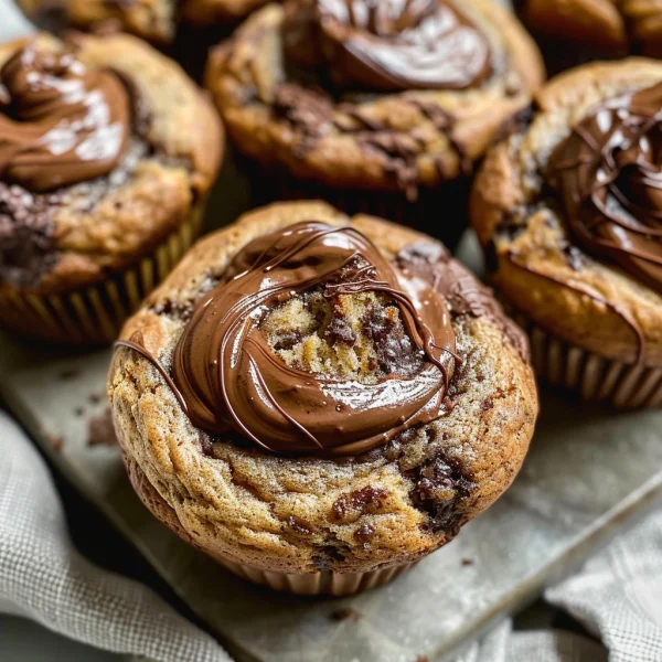 Nutella Banana Muffins