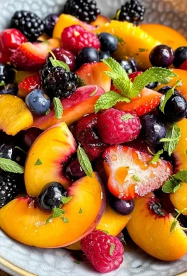 Peach Berry Fruit Salad