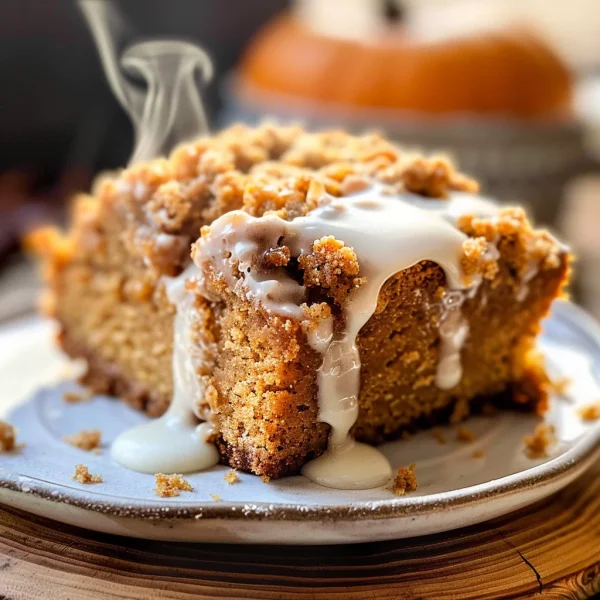 Pumpkin Coffee Cake Recipe