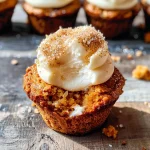 Pumpkin Muffins with Maple Cream Cheese Filling