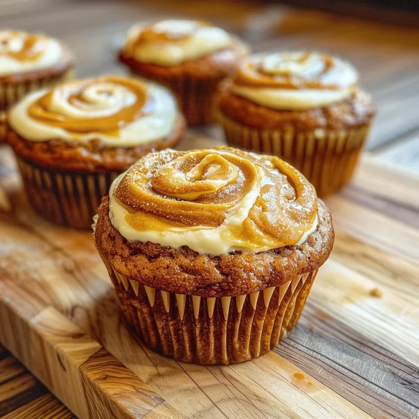 Pumpkin Swirl Muffins