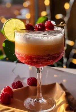 Raspberry Passionfruit Tequila Sour
