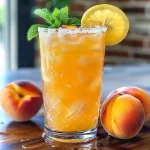 Refreshing Peach Lemonade