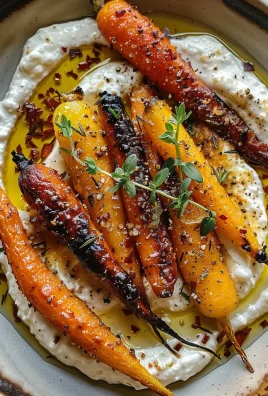 Roasted Carrots with Whipped Ricotta & Hot Honey