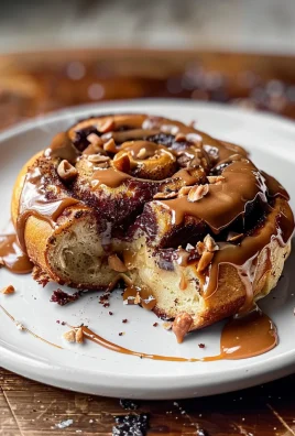 "Snickers" Cinnamon Rolls