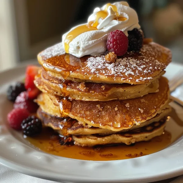 Spanish Churro-Inspired Pancakes: A Breakfast Delight!