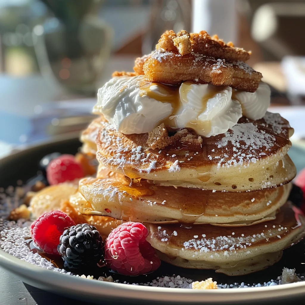 Spanish Churro-Inspired Pancakes: A Breakfast Delight! image 3