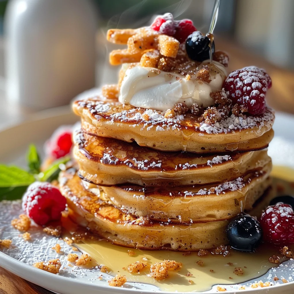 Spanish Churro-Inspired Pancakes: A Breakfast Delight! image 4