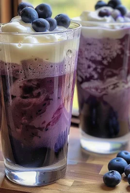 Sugar Free Blueberry Italian Cream Soda