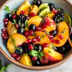 Summer Peach Fruit Salad