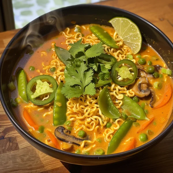 20 Minute Vegan Curry Ramen