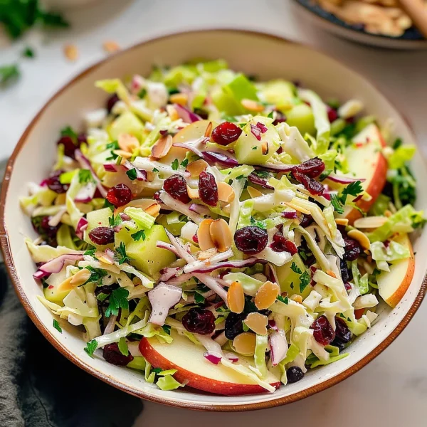 Apple Cranberry Coleslaw Recipe